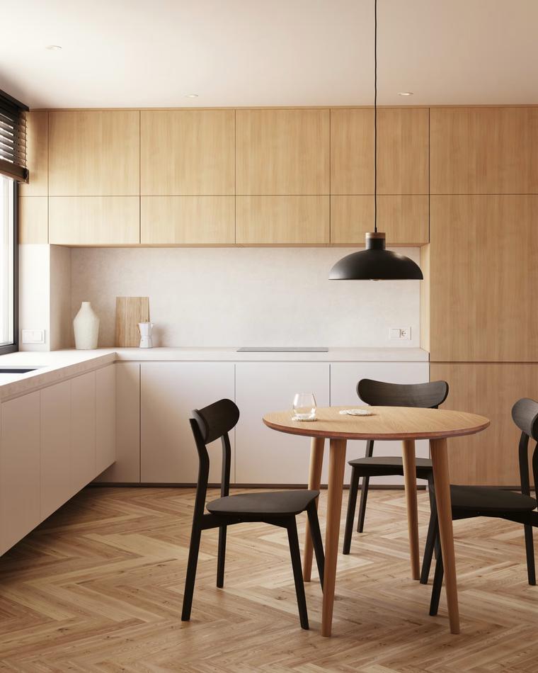 Kitchen and dining run