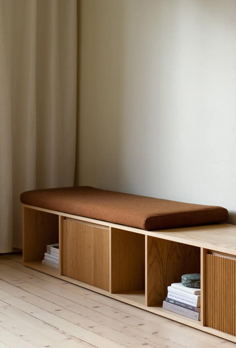 Window seat with storage